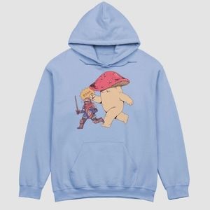 dark souls mushroom bonk hoodie from iron pineapple 🍍